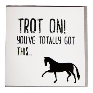 Gubblecote Foiled Greetings Card