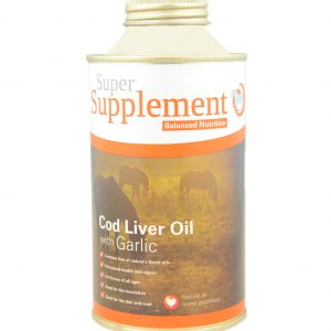 Super Supplement Cod Liver Oil with Garlic